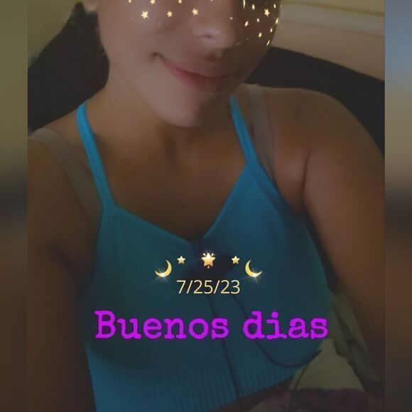 COPY -blue crop Top - Picture 7 of 11